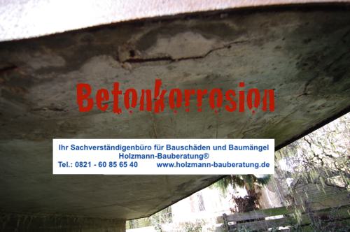 Betonkorrosion-Sachverstaeniger-Gutachter-Beweissicherung-Bauschaeden-Baumaengel
